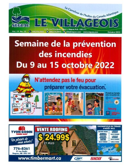 Le Villageois - Octobre