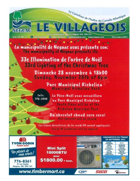 Le Villageois - Novembre 2021