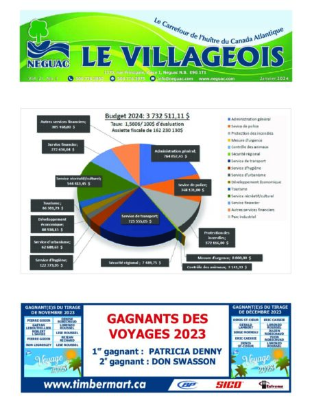 The Villageois - January 2024